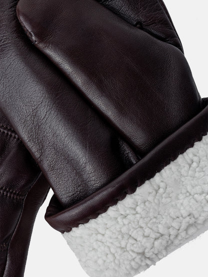 RE:DESIGNED EST 2003 Kara Mitten Gloves Warm Brown