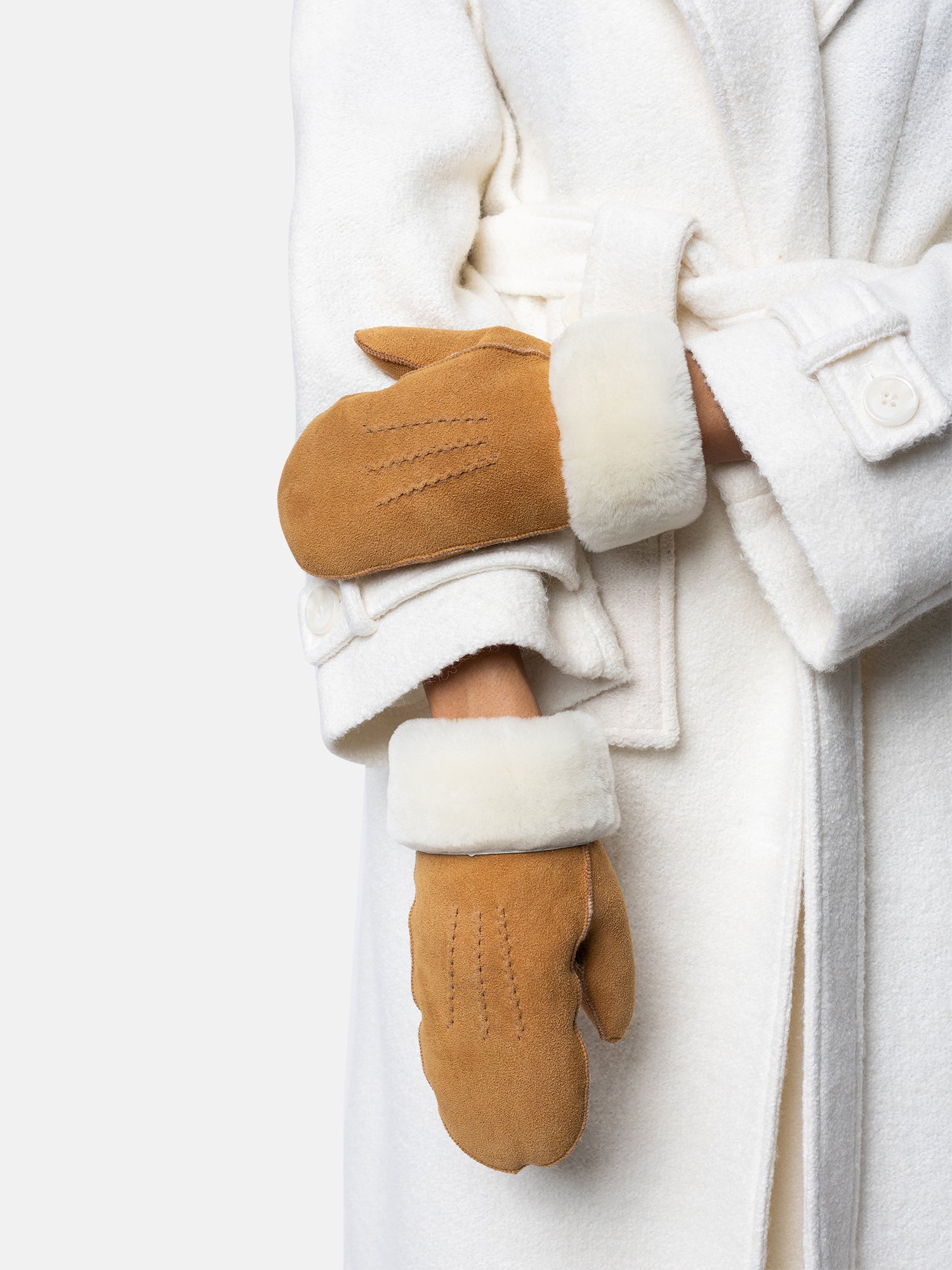 RE:DESIGNED EST 2003 Kasa Mittens Camel