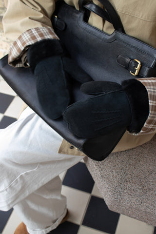 RE:DESIGNED EST 2003 Kasa Mittens Black