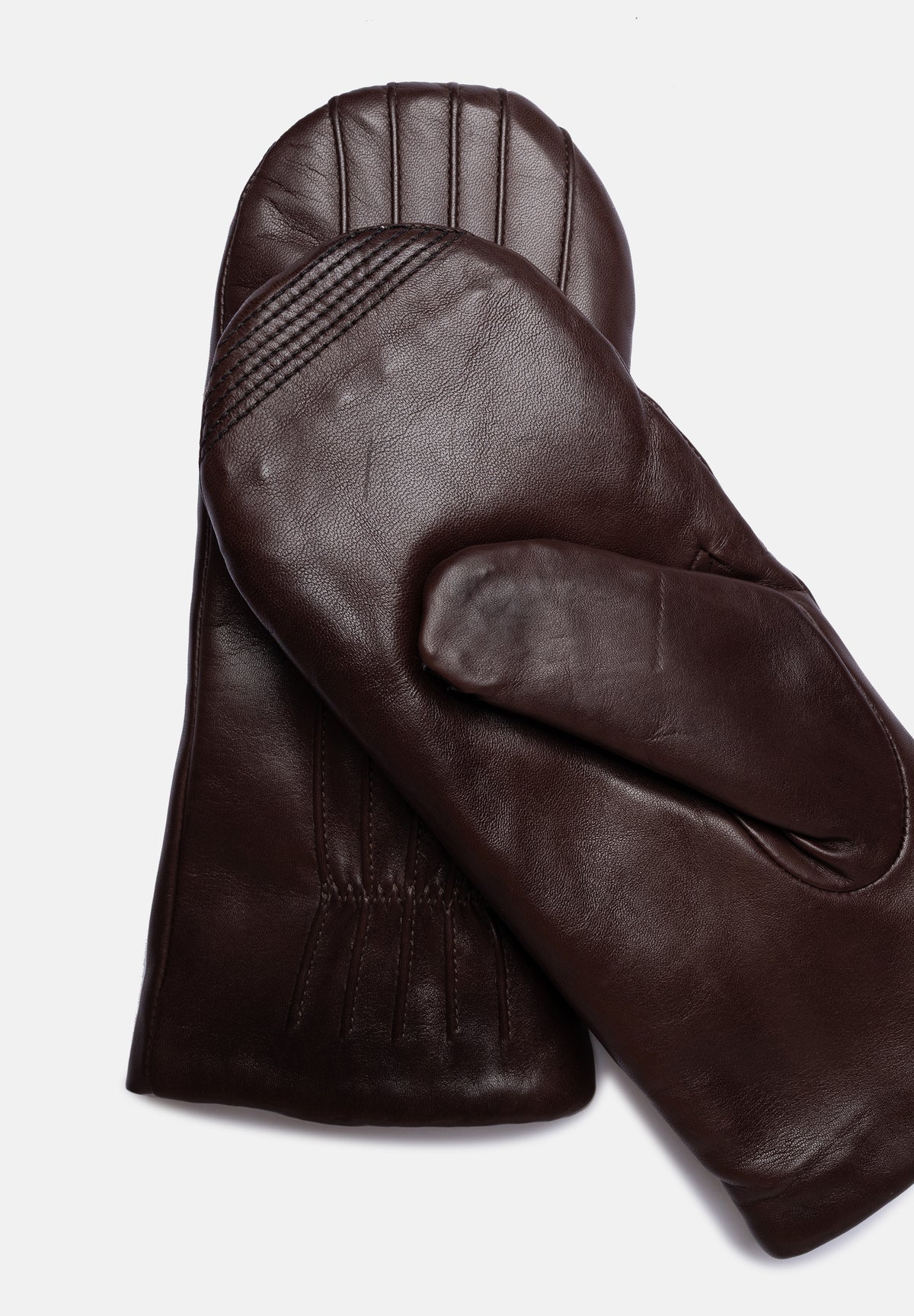 RE:DESIGNED EST 2003 Lacy Mitten Gloves Warm Brown
