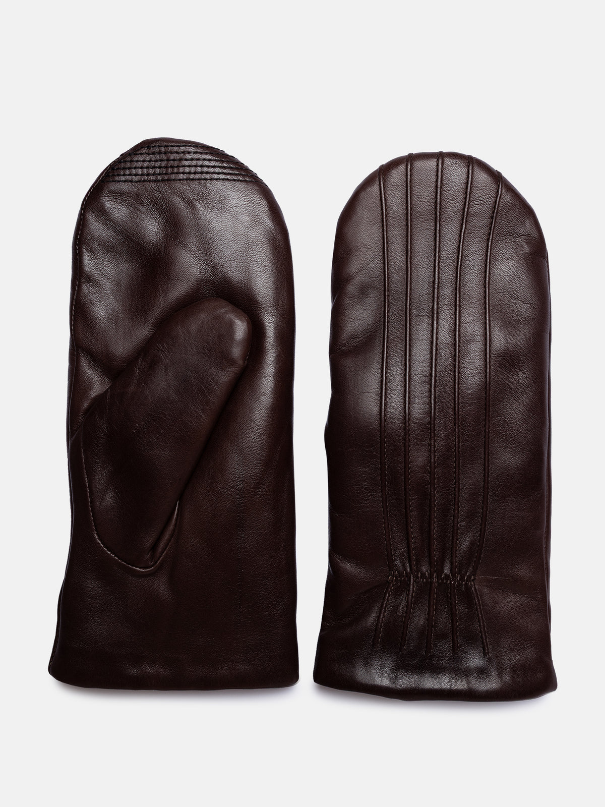 RE:DESIGNED EST 2003 Lacy Mitten Gloves Warm Brown