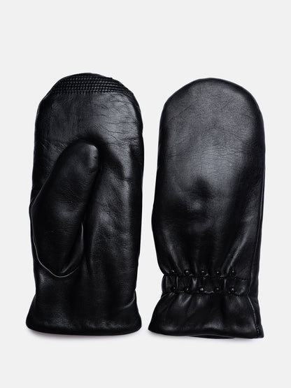 RE:DESIGNED EST 2003 Lara Mitten Wool Gloves Black