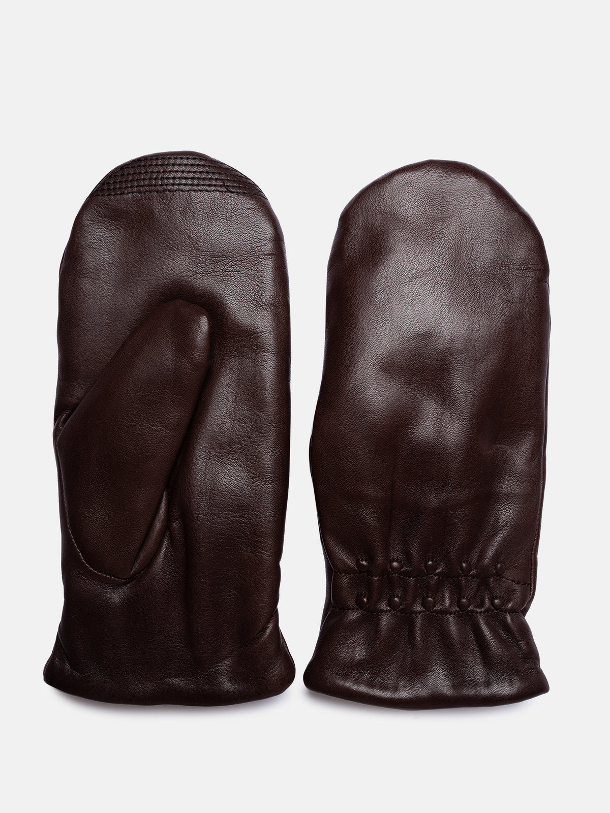 RE:DESIGNED EST 2003 Lara Mitten Wool Gloves Warm Brown