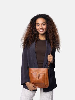 RE:DESIGNED EST 2003 Lilia Small Crossover Burned Tan