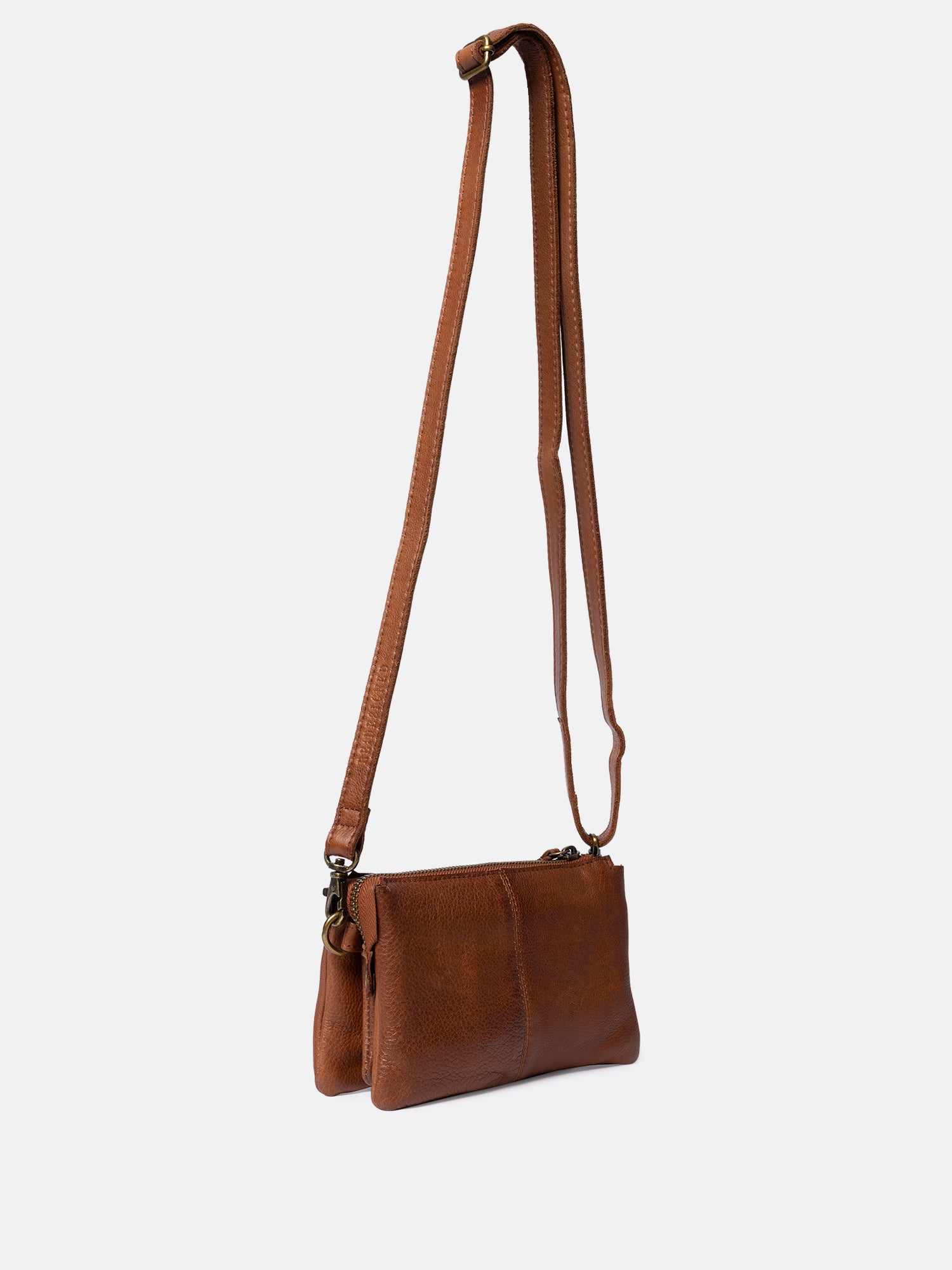 RE:DESIGNED EST 2003 Lisa Urban Clutch Walnut