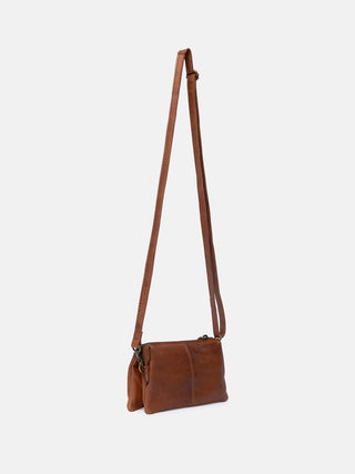 RE:DESIGNED EST 2003 Lisa Urban Clutch Walnut