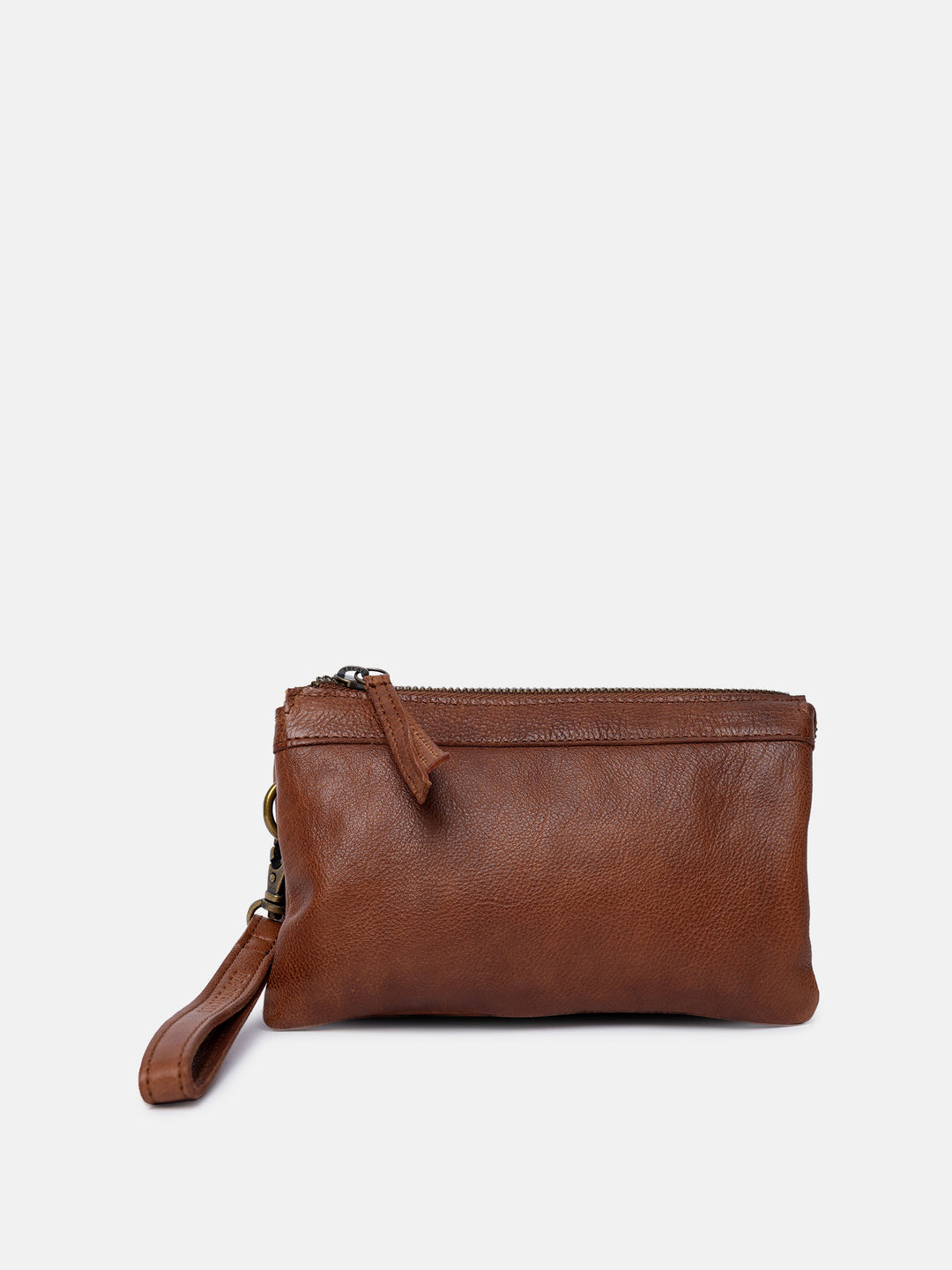 RE:DESIGNED EST 2003 Lisa Urban Clutch Walnut