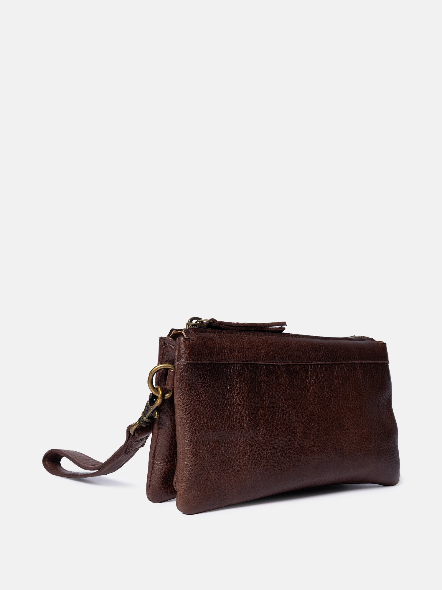 RE:DESIGNED EST 2003 Lisa Urban Clutch Woodsmoke