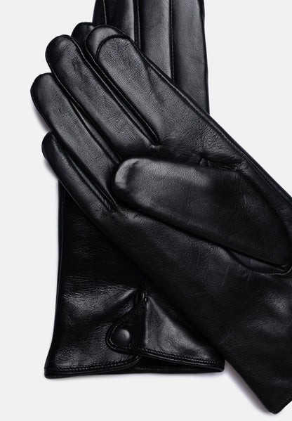 RE:DESIGNED EST 2003 Lissa Wool Gloves Black