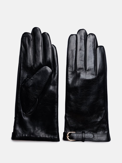 RE:DESIGNED EST 2003 Lucia Gloves Black