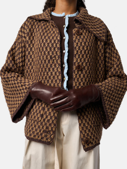 RE:DESIGNED EST 2003 Lucia Gloves Warm Brown