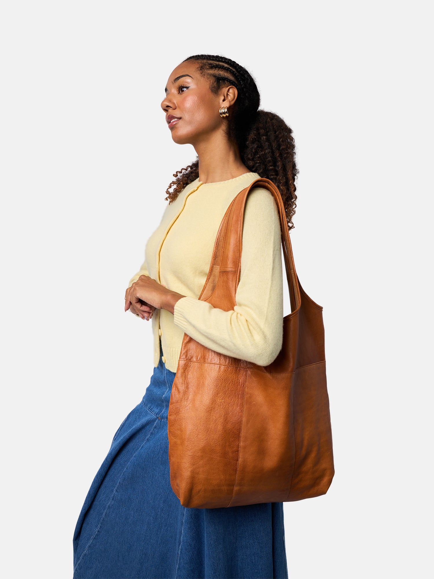 RE:DESIGNED EST 2003 Lyra Urban Shopper Burned Tan