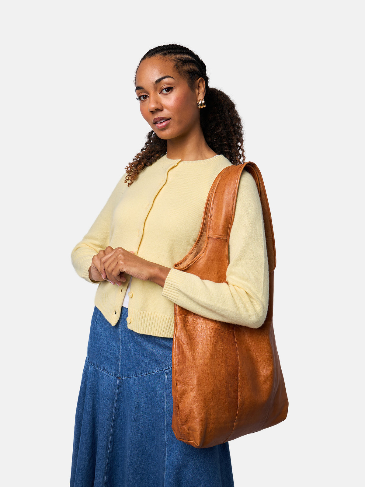 RE:DESIGNED EST 2003 Lyra Urban Shopper Burned Tan