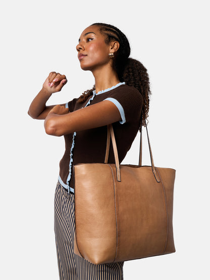 RE:DESIGNED EST 2003 Malou Big Shopper Taupe