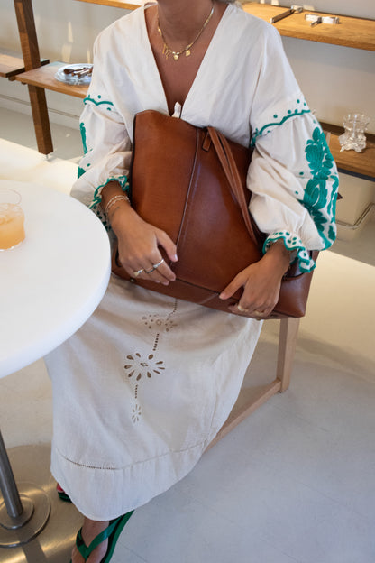 RE:DESIGNED EST 2003 Malou Big Shopper Walnut