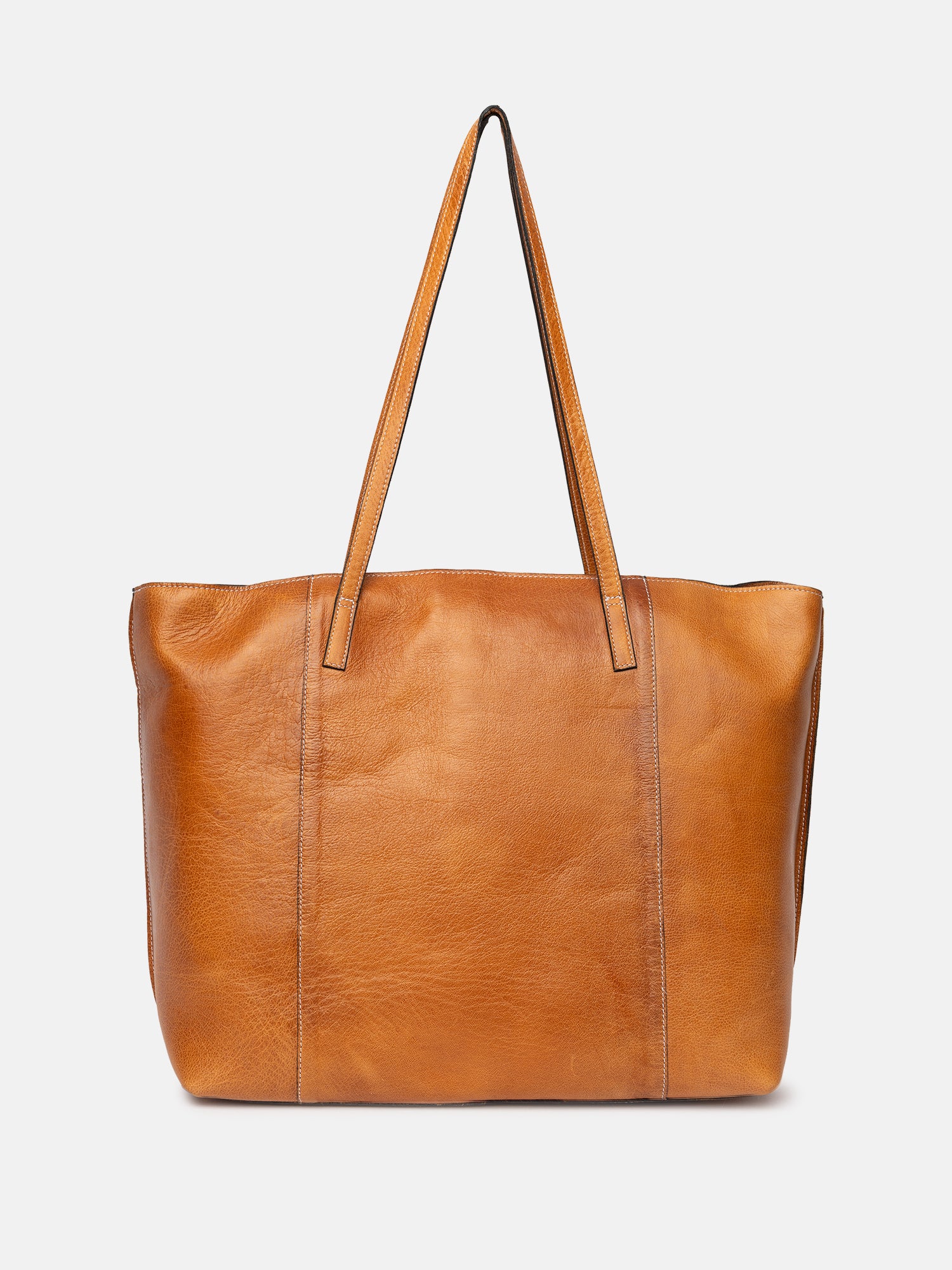 RE:DESIGNED EST 2003 Malou Big Work Bag Burned Tan