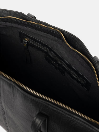RE:DESIGNED EST 2003 Malou Small Shopper Black