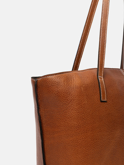 RE:DESIGNED EST 2003 Malou Small Shopper Walnut