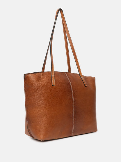RE:DESIGNED EST 2003 Malou Small Shopper Walnut