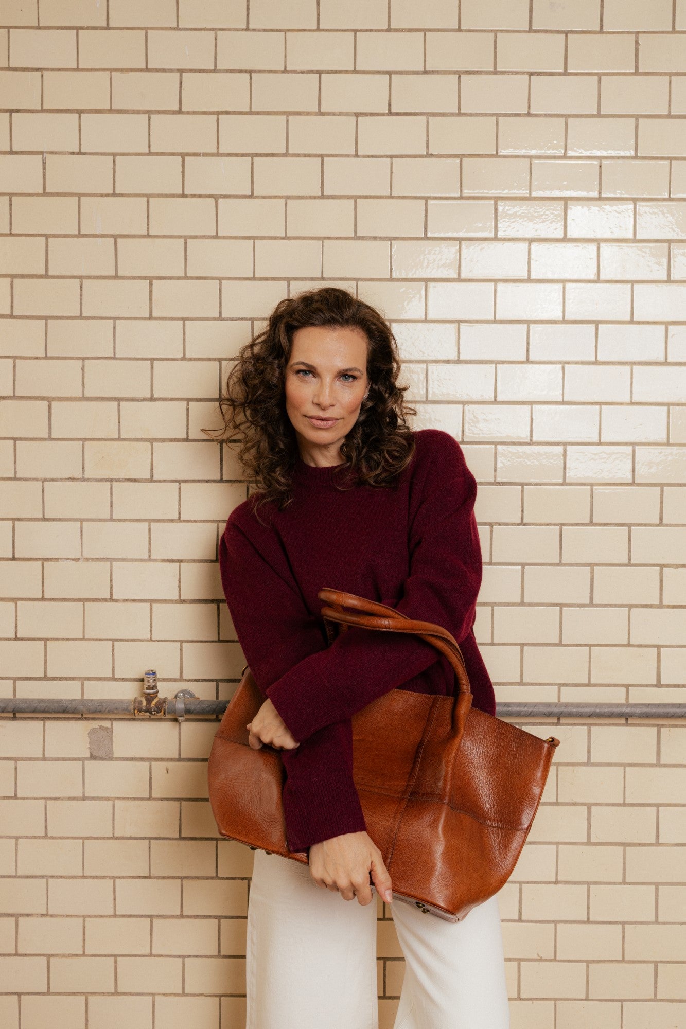 RE:DESIGNED EST 2003 Mane Big Work Bag Walnut