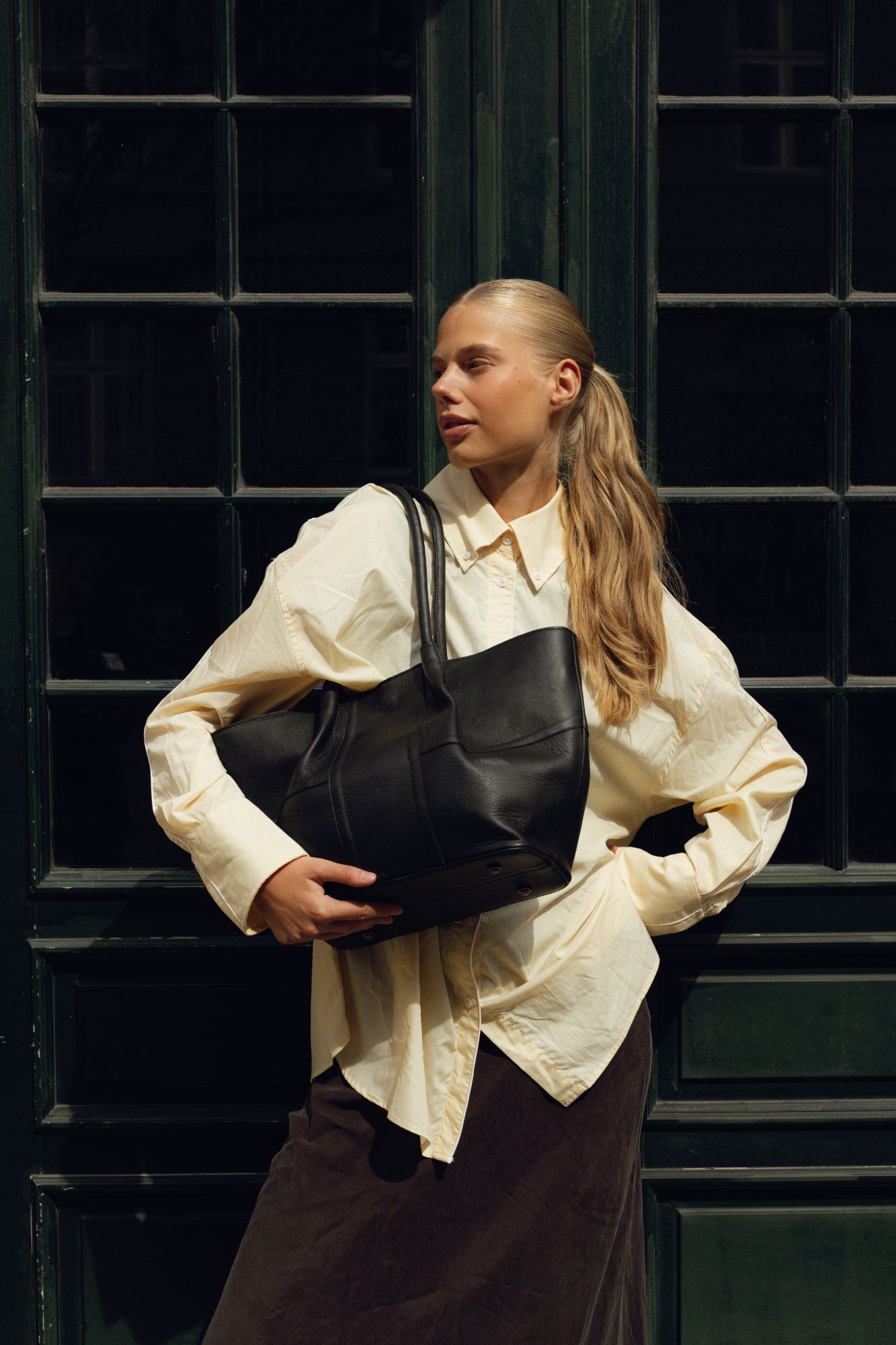 RE:DESIGNED EST 2003 Mane Small Shoulder bag Black