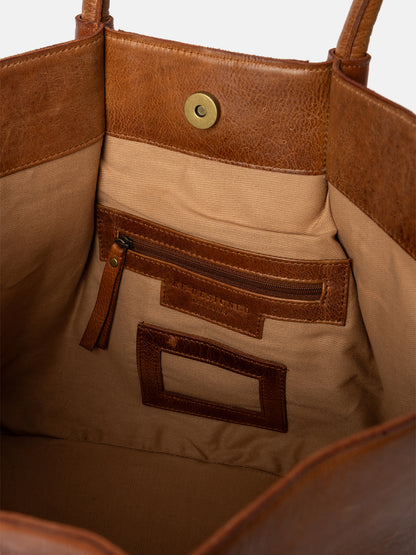 RE:DESIGNED EST 2003 Mane Small Shoulder bag Walnut
