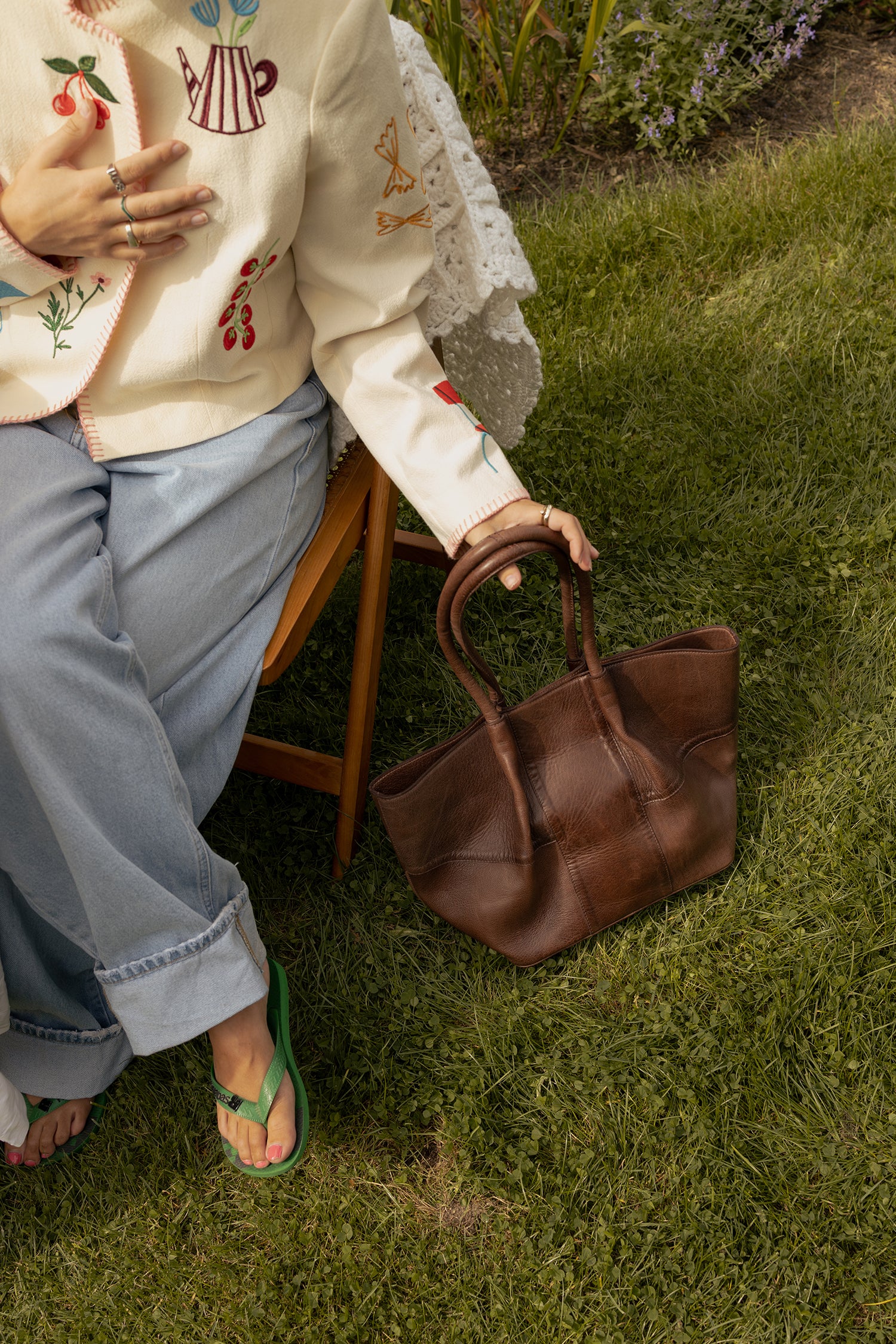 RE:DESIGNED EST 2003 Mane Small Shoulder bag Woodsmoke