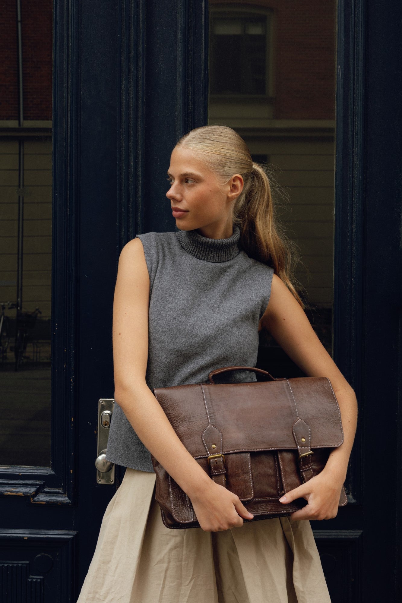 RE:DESIGNED EST 2003 Melia Big Work Bag Woodsmoke