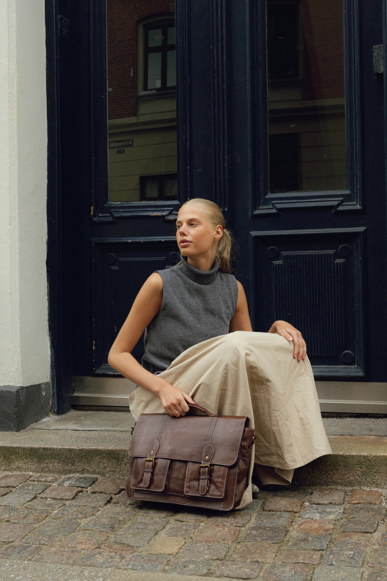 RE:DESIGNED EST 2003 Melia Big Work Bag Woodsmoke