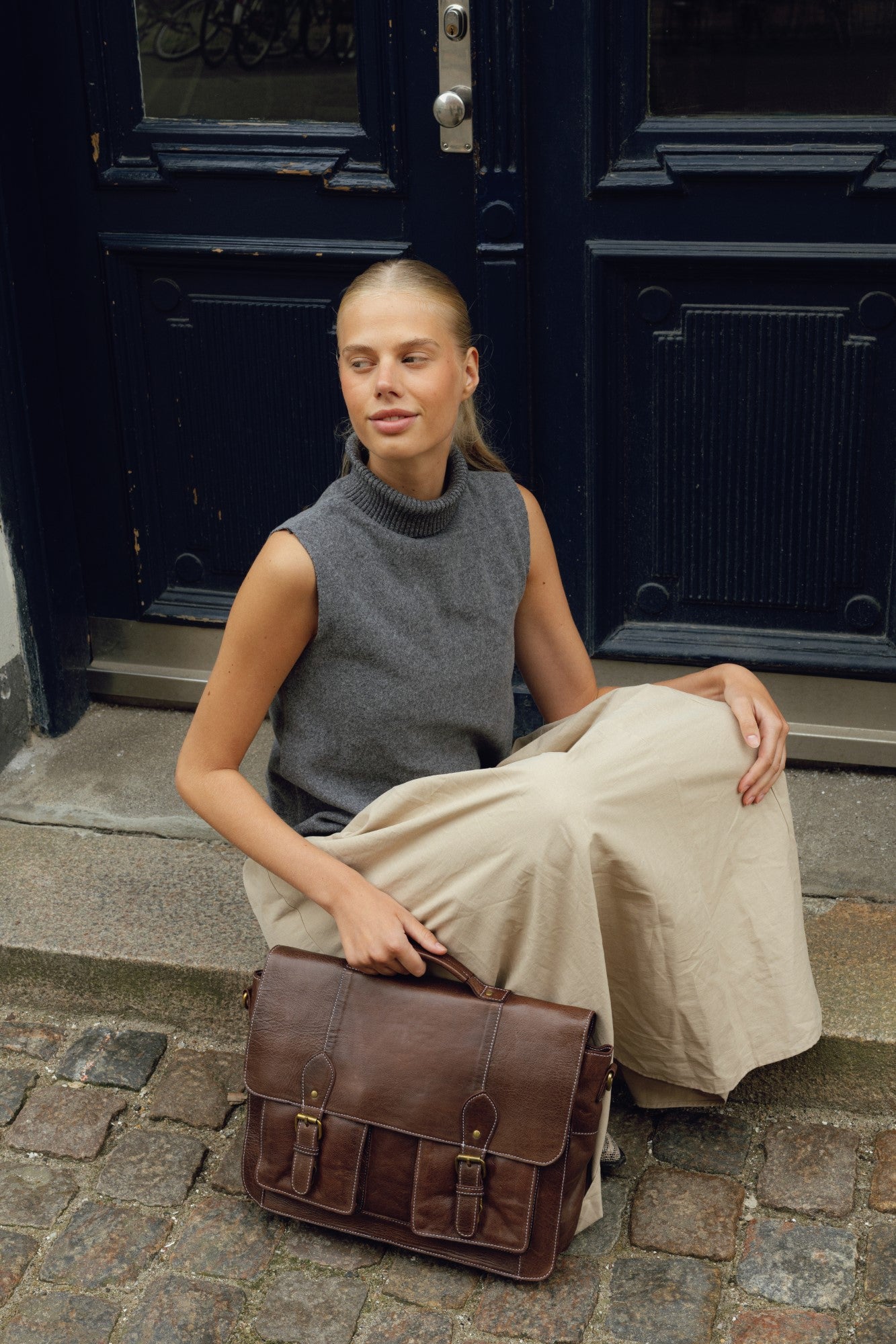 RE:DESIGNED EST 2003 Melia Big Work Bag Woodsmoke