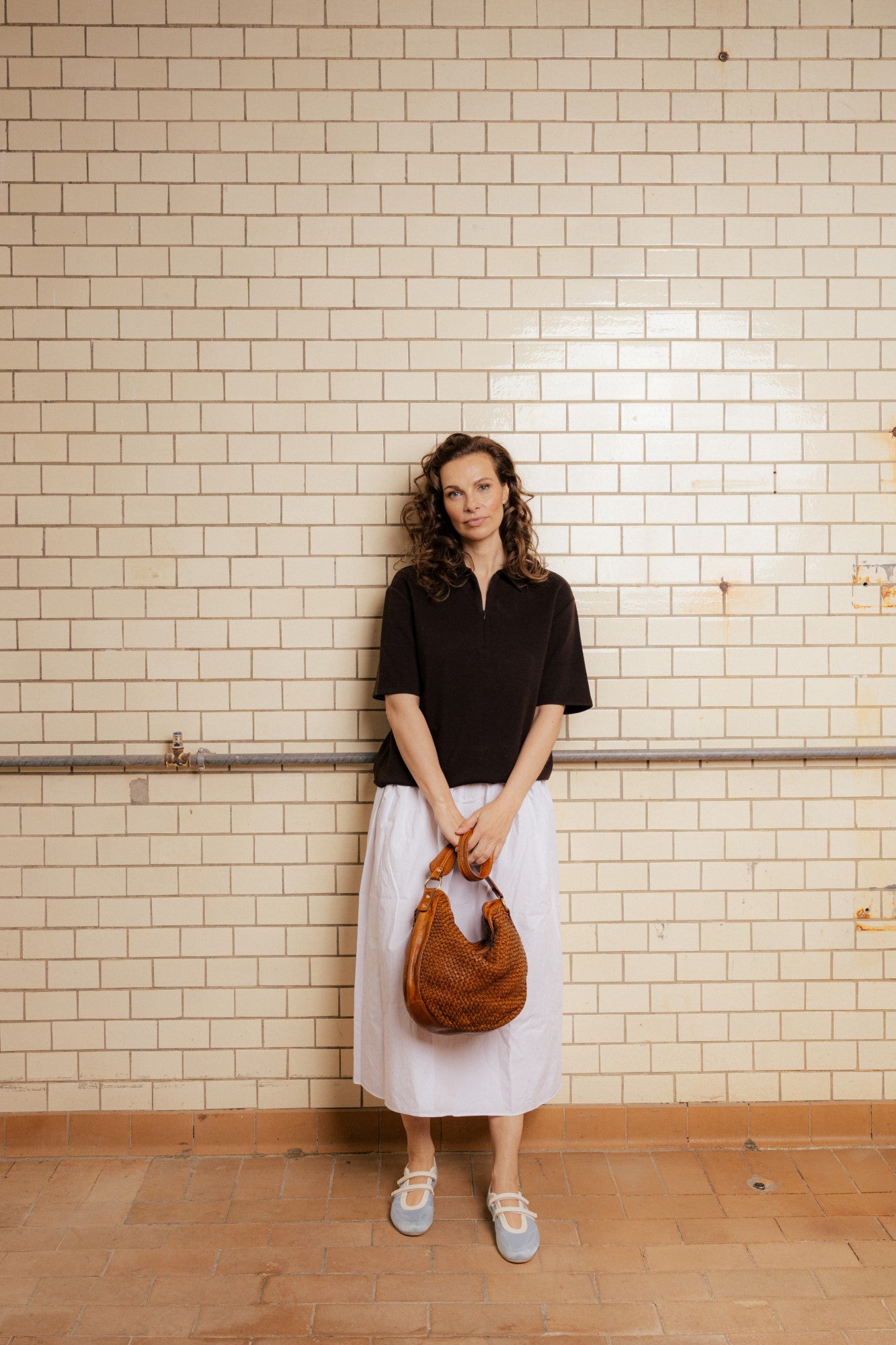 RE:DESIGNED EST 2003 Melle Shoulder bag Tan