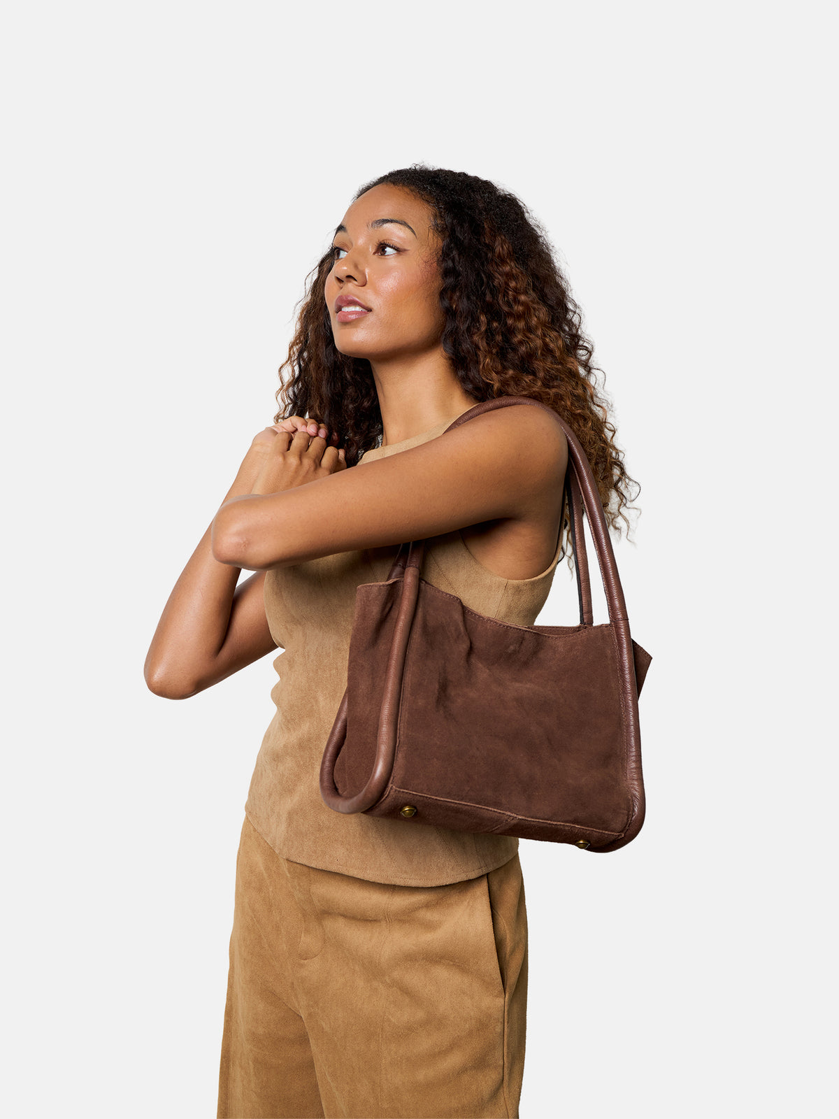 RE:DESIGNED EST 2003 Meno Small Shoulder bag Woodsmoke