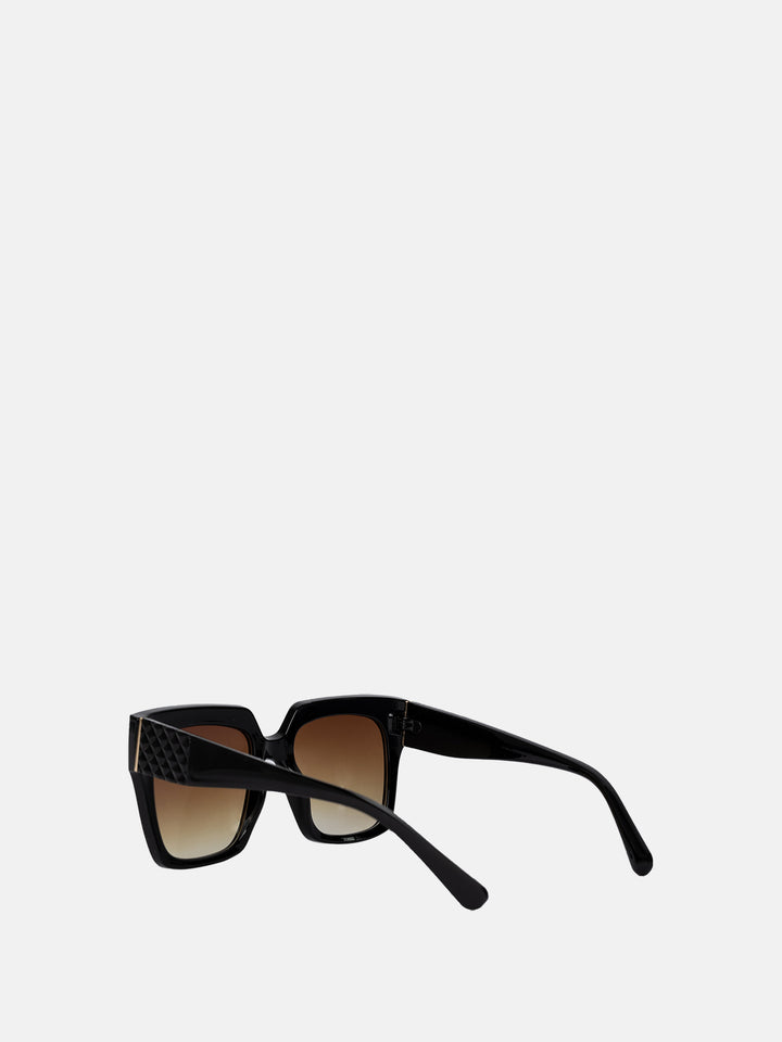 RE:DESIGNED EST 2003 Miami Sunglass Black