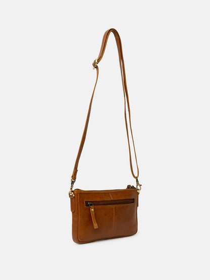 RE:DESIGNED EST 2003 Mika Small Clutch Tan