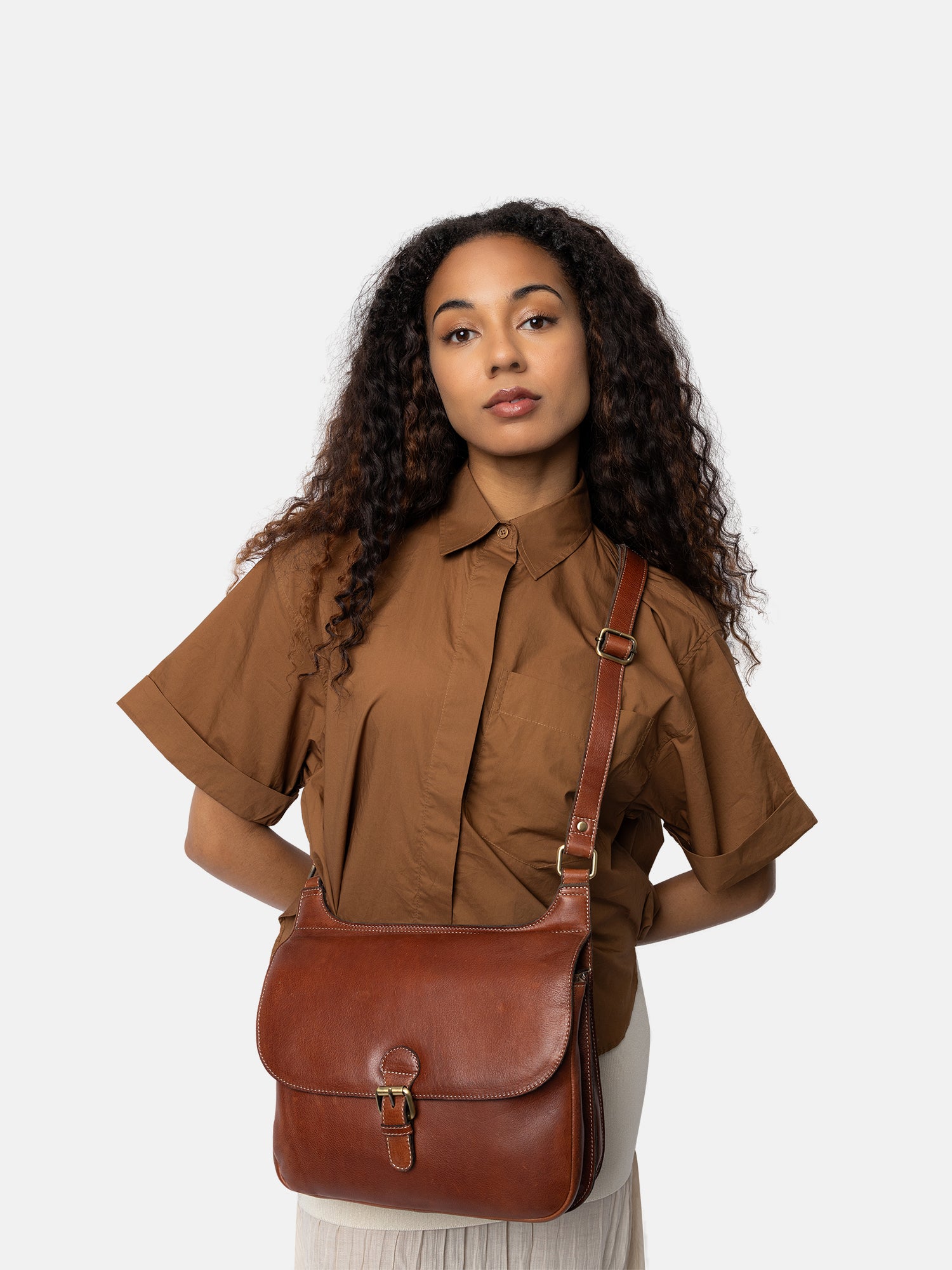 RE:DESIGNED EST 2003 Milli Big Crossover Cognac