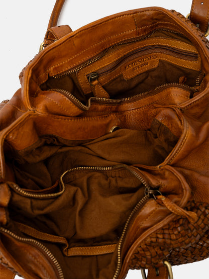 RE:DESIGNED EST 2003 Minea Shoulder bag Tan