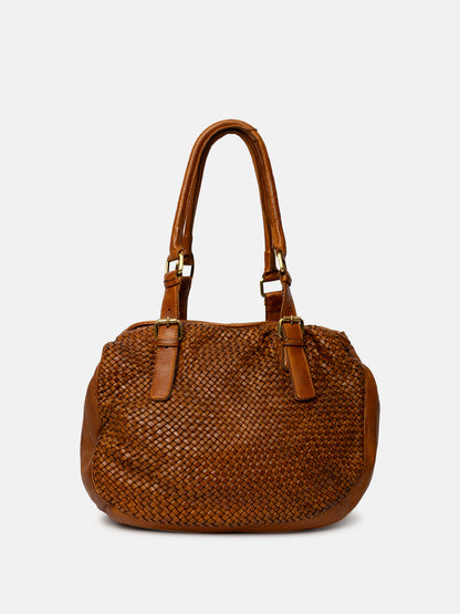 RE:DESIGNED EST 2003 Minea Shoulder bag Tan