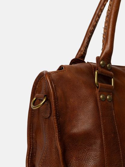 RE:DESIGNED EST 2003 Miri Big Shoulder bag Walnut