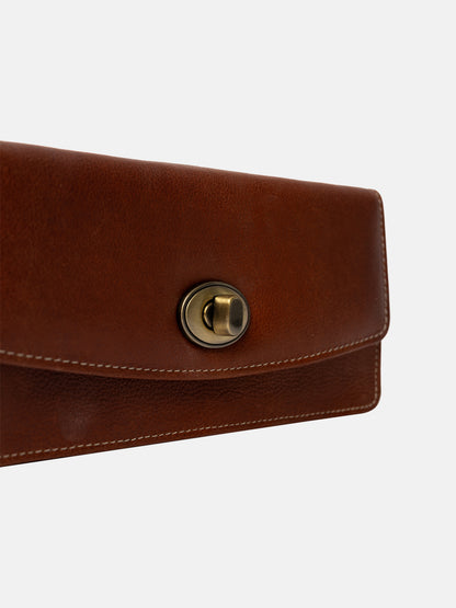 RE:DESIGNED EST 2003 Moa Wallet Big Wallet Cognac