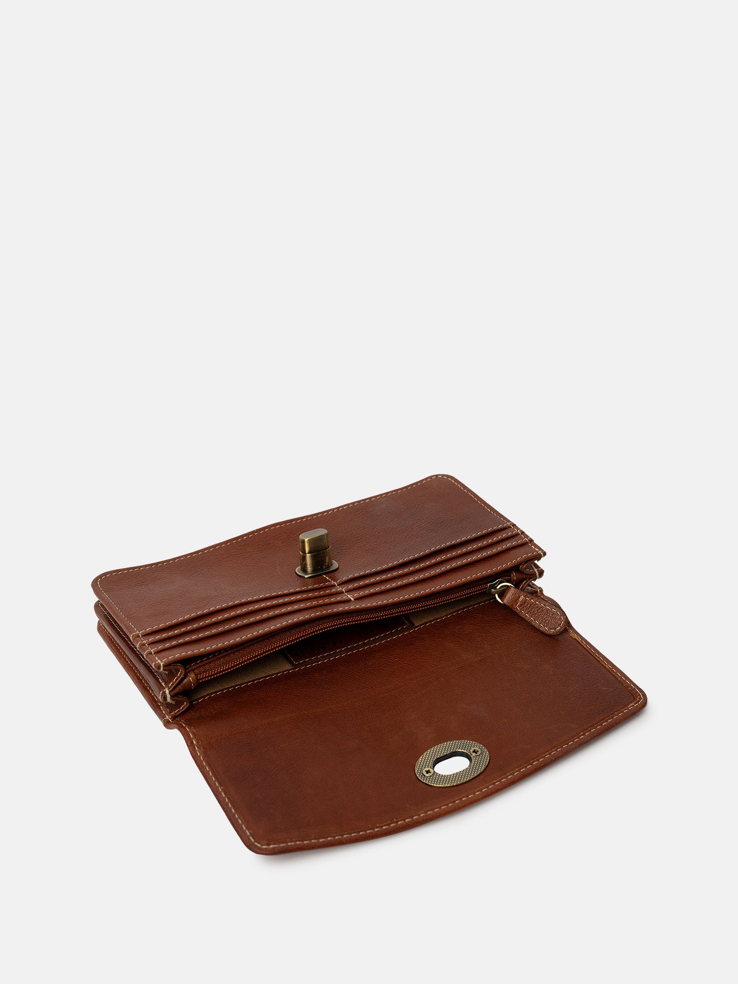RE:DESIGNED EST 2003 Moa Wallet Big Wallet Cognac