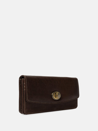 RE:DESIGNED EST 2003 Moa Wallet Big Wallet Dark Brown