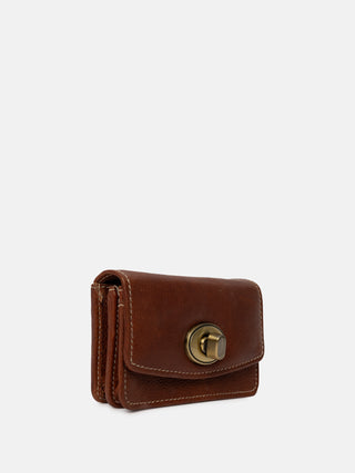 RE:DESIGNED EST 2003 Moa Wallet Small Wallet Cognac