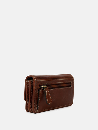 RE:DESIGNED EST 2003 Moa Wallet Small Wallet Cognac