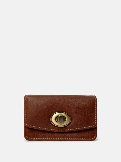 RE:DESIGNED EST 2003 Moa Wallet Small Wallet Cognac