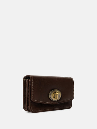 RE:DESIGNED EST 2003 Moa Wallet Small Wallet Dark Brown