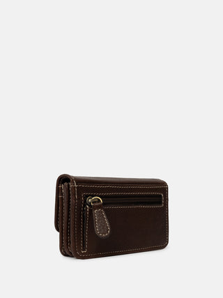RE:DESIGNED EST 2003 Moa Wallet Small Wallet Dark Brown