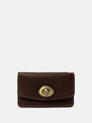 RE:DESIGNED EST 2003 Moa Wallet Small Wallet Dark Brown