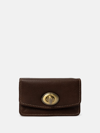 RE:DESIGNED EST 2003 Moa Wallet Small Wallet Dark Brown
