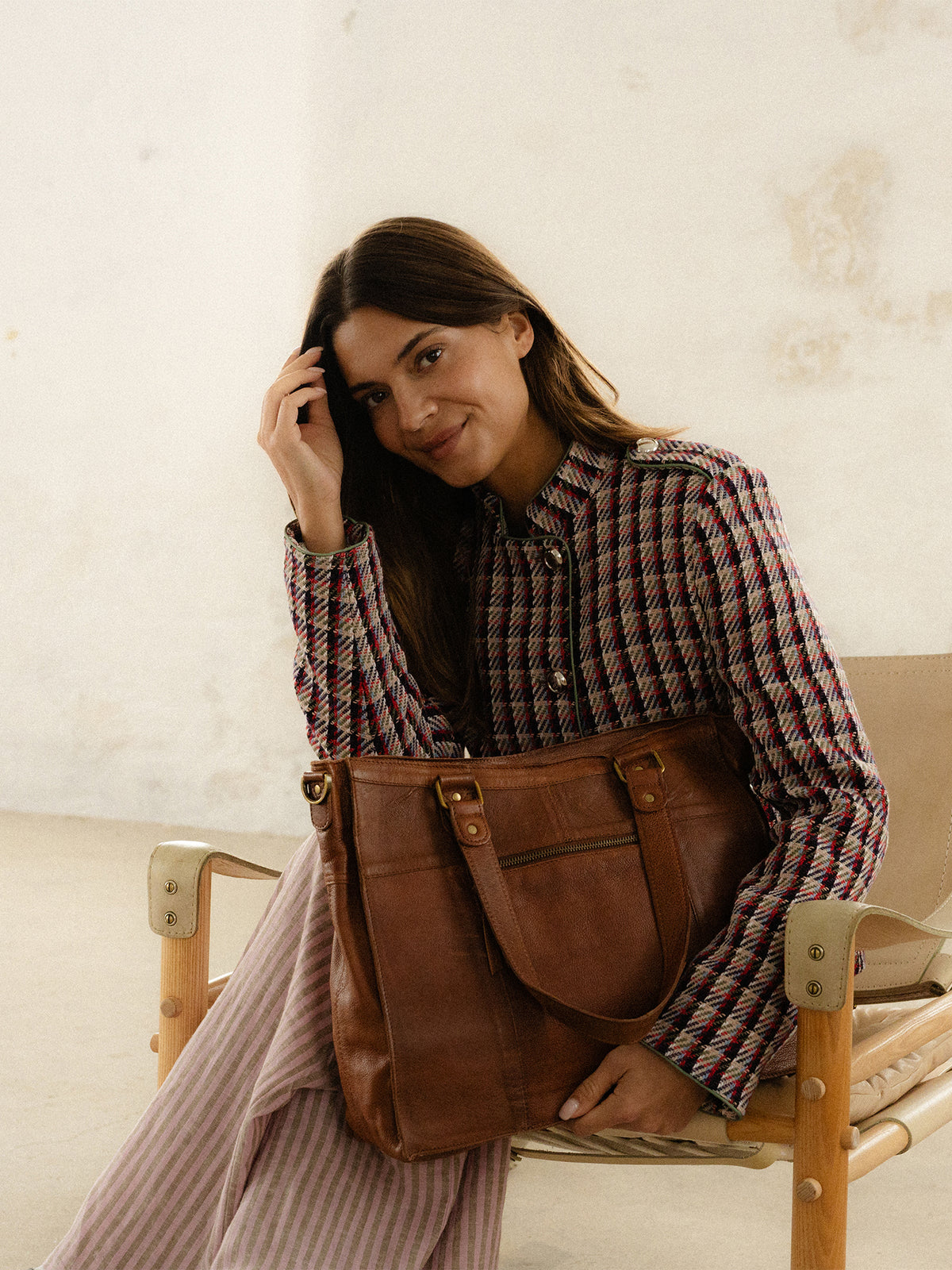 RE:DESIGNED EST 2003 Molly Urban Shoulder bag Walnut