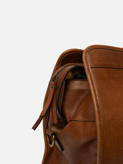 RE:DESIGNED EST 2003 Mumi Weekend Bag Walnut